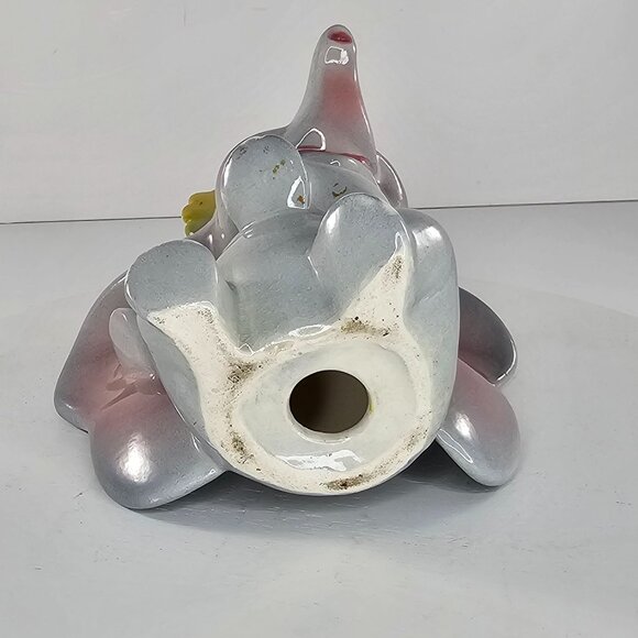 Evan K Shaw American Pottery Disney Dumbo Bonnet Figurine Elephant 5.5" *Chipped - Picture 9 of 9